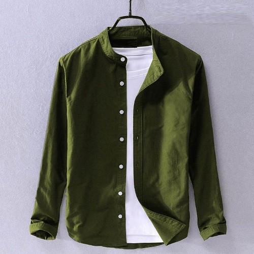 EverCraft Premium Cotton Men’s Full Sleeve Classic Button-Down Shirt 5