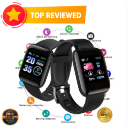 New D116 Plus Smart watch Bracelets Fitness Heart rate blood pressure oximeter step exercise